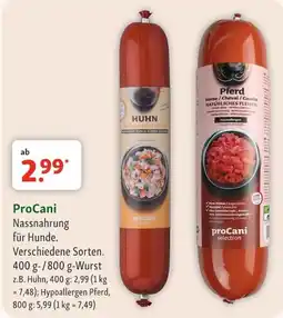 Fressnapf ProCani Nassnahrung für Hunde Angebot