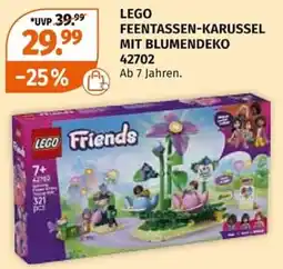 Müller LEGO Friends FEENTASSEN-KARUSSEL MIT BLUMENDEKO Angebot