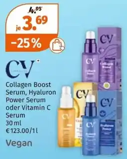 Müller CV Collagen Boost Serum, Hyaluron Power Serum oder Vitamin C Serum Angebot