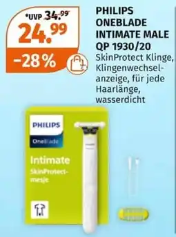 Müller PHILIPS ONEBLADE INTIMATE MALE Angebot