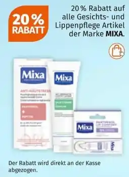 Müller Gesichts- und Lippenpflege Artikel der Marke MIXA Angebot