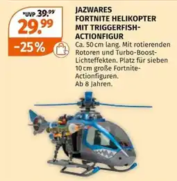 Müller JAZWARES FORTNITE HELIKOPTER MIT TRIGGERFISH-ACTIONFIGUR Angebot