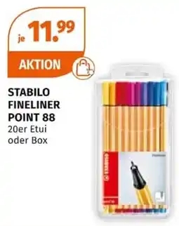 Müller STABILO FINELINER POINT 88 Angebot