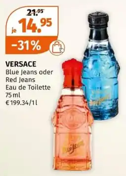 Müller VERSACE Blue Jeans oder Red Jeans Eau de Toilette Angebot