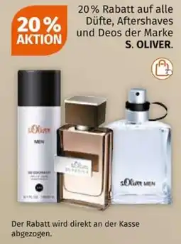 Müller Düfte, Aftershaves und Deos der Marke S. OLIVER Angebot