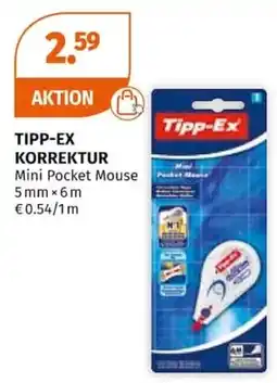 Müller Tipp-Ex Korrektur Mini Pocket Mouse Angebot