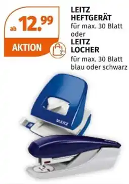 Müller LEITZ HEFTGERÄT oder LEITZ LOCHER Angebot