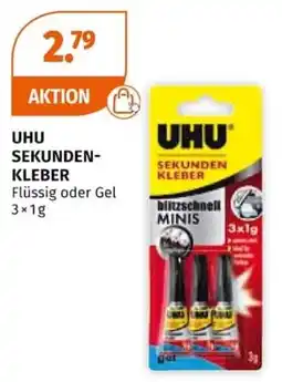 Müller UHU SEKUNDEN-KLEBER Angebot