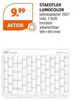 Müller STAEDTLER LUMOCOLOR Jahresplaner 2027 Angebot