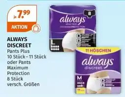 Müller ALWAYS DISCREET Pants Plus Angebot