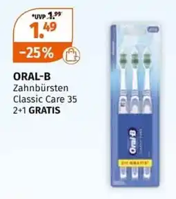 Müller ORAL-B Zahnbrüsten Classic Care 35 Angebot