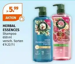 Müller HERBAL ESSENCES Shampoo Angebot