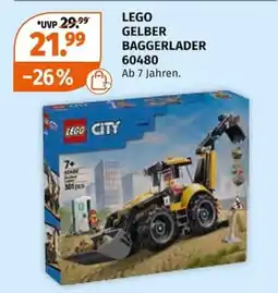 Müller LEGO GELBER BAGGERLADER Angebot