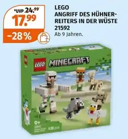 Müller LEGO ANGRIFF DES HÜHNER-REITERS IN DER WÜSTE Angebot