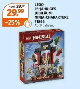 Müller LEGO NINJAGO 15-JÄHRIGES JUBILÄUM: NINJA-CHARAKTERE Angebot