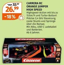 Müller Carrera RC Orange Jumper High Speed Angebot