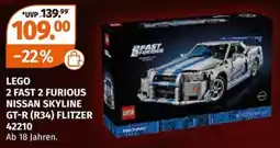 Müller Lego 2 fast 2 furious nissan skyline gt-r (r34) flitzer Angebot