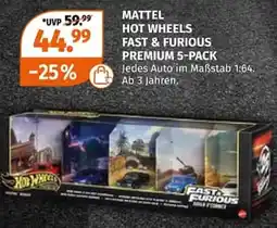 Müller Mattel hot wheels fast & furious premium 5-pack Angebot