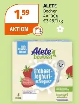 Müller Alete Erdbeer-Joghurt-erzeugnis Angebot