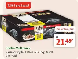 Fressnapf Sheba Multipack Nassnahrung für Katzen Angebot