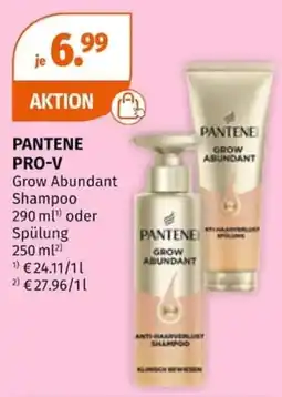 Müller PANTENE PRO-V Grow Abundant Shampoo Angebot