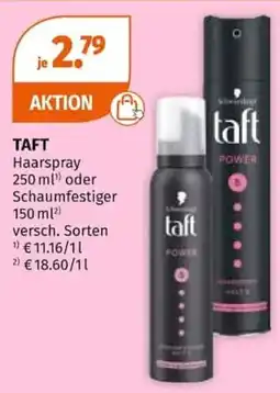 Müller TAFT Haarspray Angebot