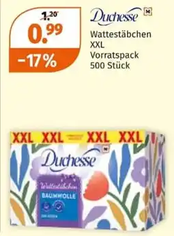 Müller Duchesse Wattestäbchen Angebot