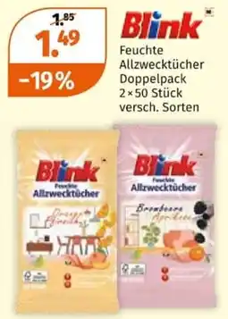 Müller Blink Feuchte Allzwecktücher Angebot