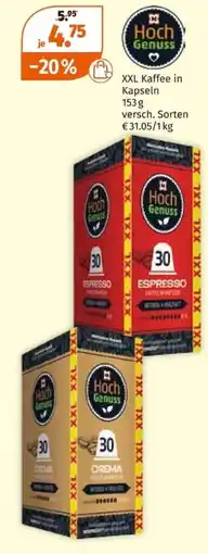 Müller Hoch Genuss XXL Kaffee in Kapseln Angebot