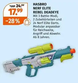 Müller HASBRO NERF ELITE REBEL DEADEYE Angebot