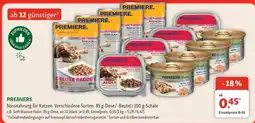 Fressnapf PREMIERE Nassnahrung für Katzen Angebot