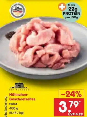 Netto Marken-Discount GUT PONHOLZ Hähnchen-Geschnetzeltes Angebot