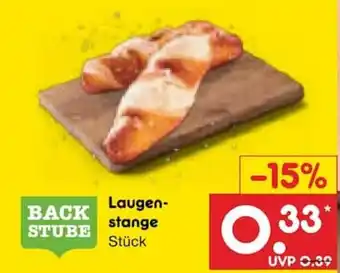 Netto Marken-Discount BACKSTUBE Laugenstange Angebot