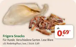 Fressnapf Frigera Snacks Angebot