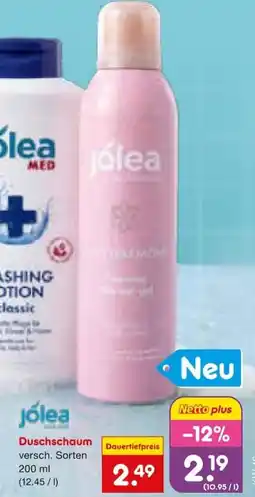 Netto Marken-Discount jólea Duschschaum Angebot