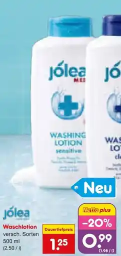 Netto Marken-Discount jólea Waschlotion Angebot
