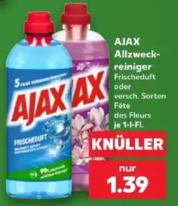 Kaufland AJAX Allzweckreiniger Frischduft Angebot