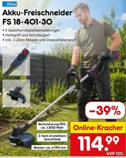 Netto Marken-Discount Akku-Freischneider FS 18-401-3O Angebot