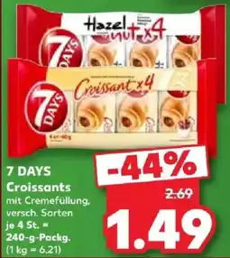 Kaufland 7 DAYS Croissants Angebot