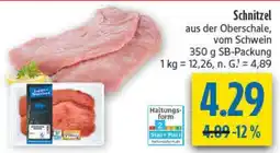 diska Schnitzel aus der Oberschale, vom Schwein Angebot