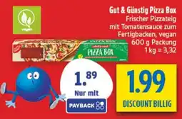 diska Gut & Günstig Pizza Box Angebot