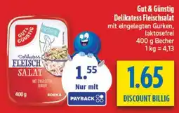 diska Gut & Günstig Delikatess Fleischsalat Angebot