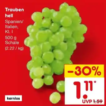 Netto Marken-Discount Trauben hell Angebot