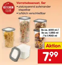 Netto Marken-Discount Vorratsdosenset, 5er Angebot