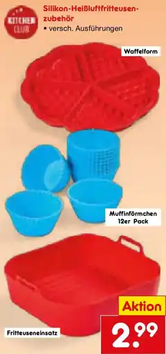 Netto Marken-Discount Silikon-Heißluftfritteusenzubehör Angebot