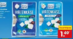 Netto Marken-Discount Gutes Land Hirtenkäse Angebot