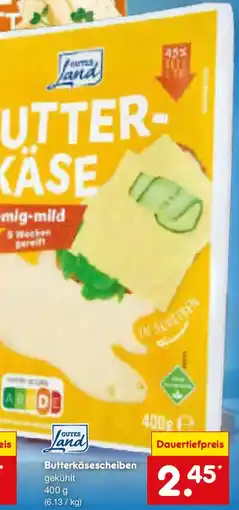 Netto Marken-Discount Gutes Land Butterkäsescheiben Angebot