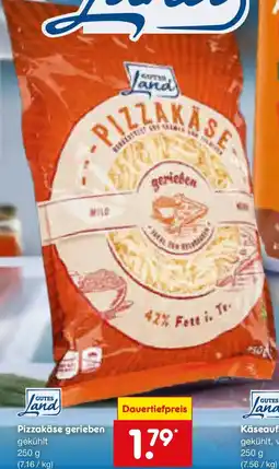Netto Marken-Discount Gutes Land Pizzakäse gerieben Angebot