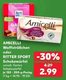 Kaufland AMICELLI Waffelröllchen Angebot