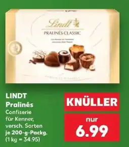 Kaufland LINDT Pralinés Classic Angebot